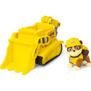 imagePaw Patrol Rubbles Bulldozer Vehicle with Collectible Figure for Kids Aged 3 and UpRubble