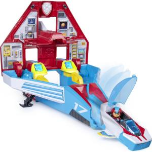 imagePaw Patrol Super Paws 2in1 Transforming Mighty Pups Jet Command Center with Lights and SoundsStandard
