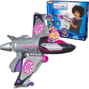 imagePaw Patrol The Mighty Movie Chases Mighty Transforming Cruiser with Mighty Pups Action Figure Lights and Sounds Kids Toys for Boys ampamp Girls 3Skye