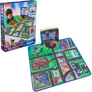 imagePaw Patrol The Mighty Movie Pup Squad Play Mat Gift Pack with Mighty Pups Chase ampamp Vee Pup Squad Racer Toy Cars Kids Toys for Boys ampamp Girls Ages 3