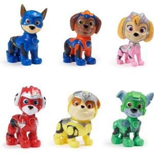 imagePaw Patrol The Mighty Movie Toy Figures Gift Pack with 6 Collectible Action Figures Kids Toys for Boys and Girls Ages 3 and upMighty Movie 6 Pack Figure Set