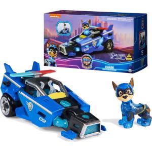 imagePaw Patrol The Mighty Movie Toy Jet Boat with Zuma Mighty Pups Action Figure Lights and Sounds Kids Toys for Boys ampamp Girls 3Chase