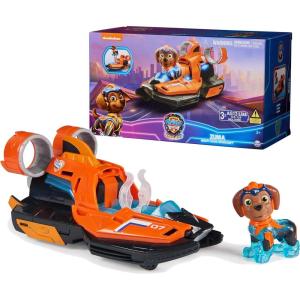 imagePaw Patrol The Mighty Movie Toy Jet Boat with Zuma Mighty Pups Action Figure Lights and Sounds Kids Toys for Boys ampamp Girls 3Zuma