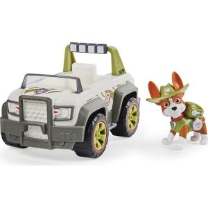 imagePaw Patrol Trackers Jungle Cruiser Vehicle with Collectible Figure for Kids Aged 3 and upTracker