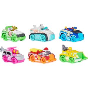 imagePaw Patrol True Metal Movie Gift Pack of 6 Collectible Preschool Toys 155 Scale DieCast Toy Cars Kids Toys for Boys ampamp Girls Ages 3 and up6pk Neon Gift Pack
