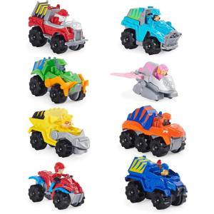 imagePaw Patrol True Metal Movie Gift Pack of 6 Collectible Preschool Toys 155 Scale DieCast Toy Cars Kids Toys for Boys ampamp Girls Ages 3 and up8pk Dino Rescue Gift Pack