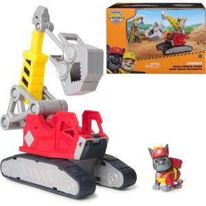 imageRubble ampamp Crew Chargers Mega Power Crane Toy Truck with Charger Figure ampamp 2 Detachable Tools PAW Patrol Kids Toys for Boys ampamp Girls Ages 3 and Up