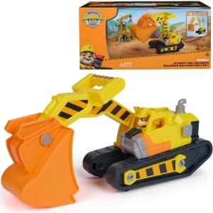 imageRubble ampamp Crew Rubbles Ultimate Tool Bulldozer Vehicle Toy Truck with Action Figure PAW Patrol Kids Toys for Boys ampamp Girls Ages 3 and Up