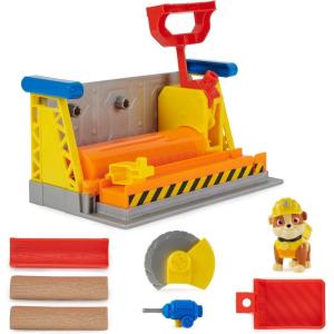 imageRubble ampamp Crew Rubbles Workshop Playset Construction Toys with Kinetic BuildIt Sand ampamp Rubble Action Figure Kids Toys for Boys ampamp Girls Ages 3Rubbles Workshop Playset With Kinetic Sands